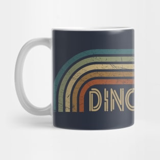 Dinosaur Jr. Retro Stripes Mug